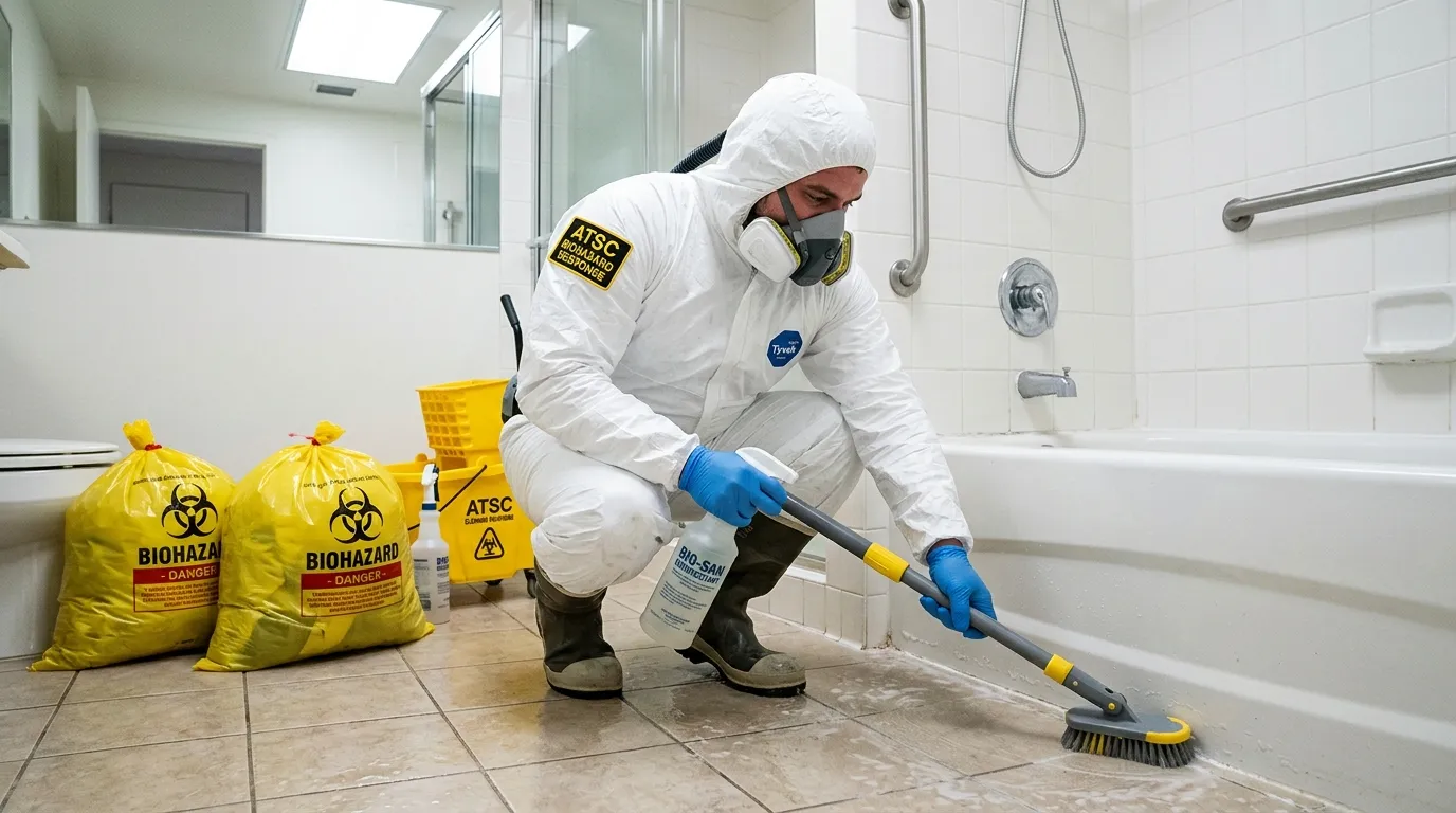 Decontamination equipment deployed for Blood Cleanup in Riverdale